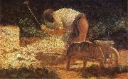 Georges Seurat The Worker Break up the Stone oil painting picture wholesale